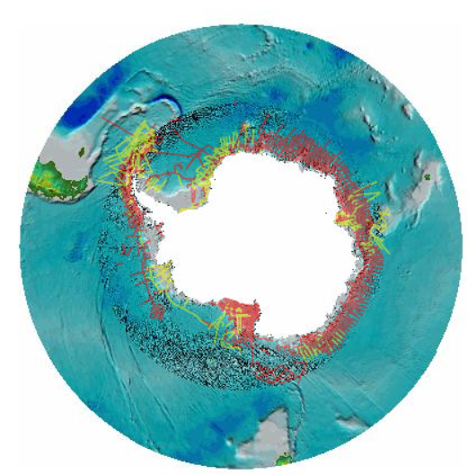 Antarctic Seismic Map